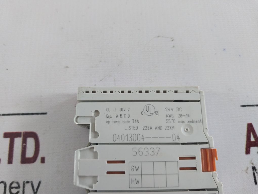 Wago 750-454/000-200 2-channel Analog Input 4-20Ma