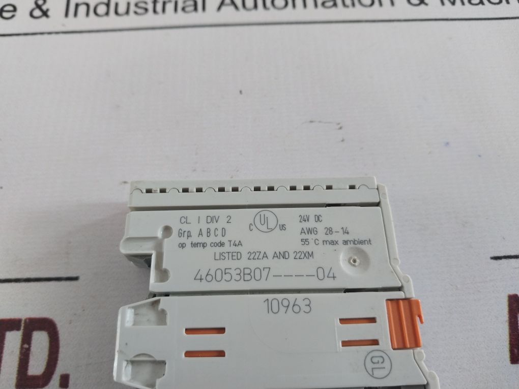 Wago 750-461 Input Module 46053B07----04 , 24V Dc