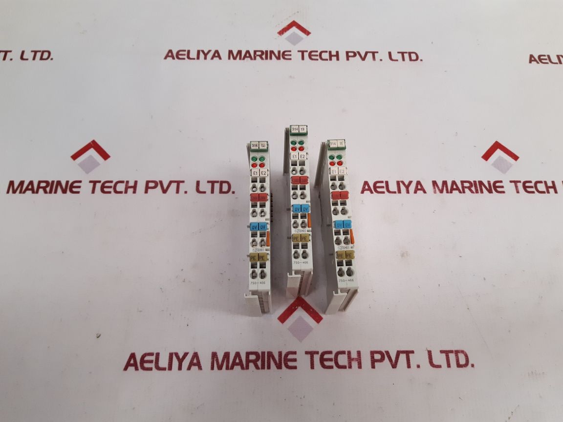 Wago 750-466 Analog Input Module 2Ai 4-20 Ma S.E.