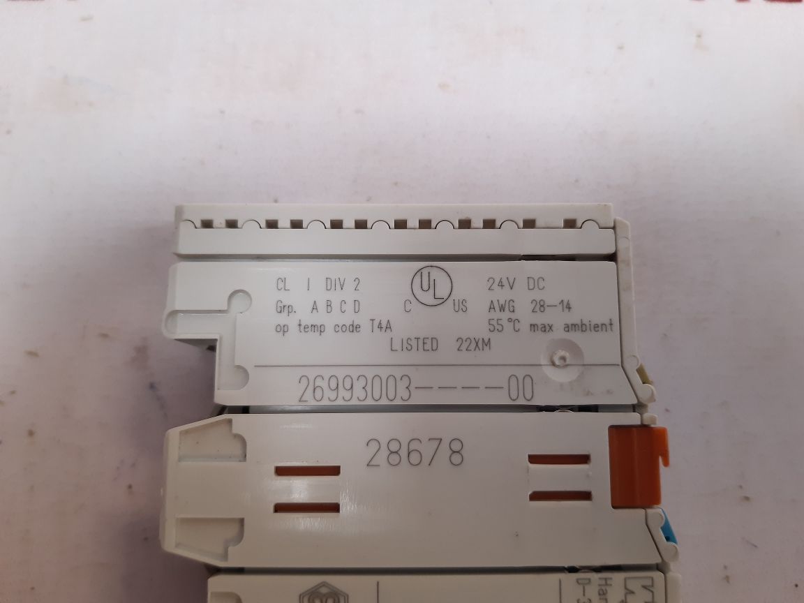 Wago 750-466 Analog Input Module 2Ai 4-20 Ma S.E.