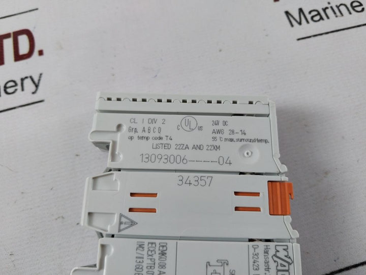 Wago 750-466 Analog Input Module 13093006----04