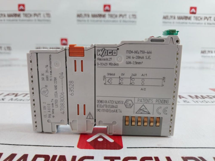 Wago 750-466 Analog Input Module 47083006----04
