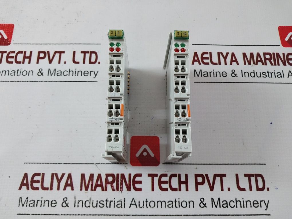 Wago 750-466 Analog Input Module 49073006----04 24V Dc