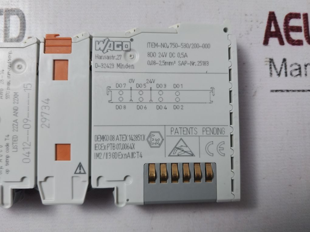 Wago 750-530/200-000 8-channel output module