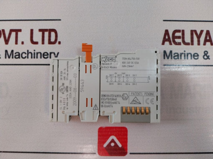 Wago 750-530 8-channel Digital Output Plc Module 24V Dc 0,5A