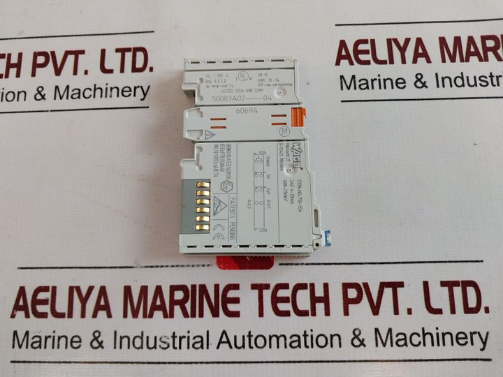 Wago 750-554 Analog Output Module 50083A07-04