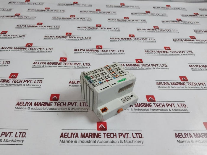 Wago 750-600 End Module W/ 750-554, 750-454, 750-319, 55°C, T4A