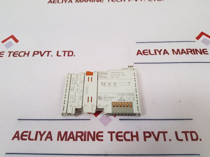 Wago 750-602 power supply module 10a