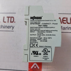 Wago 787-1002 Switched-mode Power Supply 100-240Vac/50-60Hz