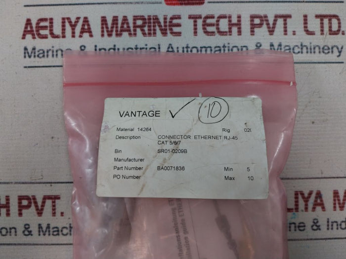 Wago Tia 568 A Ethernet Rj-45 Connector Ba0071836