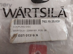 Lot of 3X WARTSILA 22888-001 Coupling Disc CGC150/12S00211