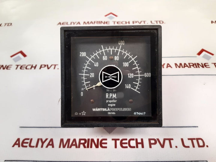 Wartsila Propulsion Eqg 9/86 Rpm Meter