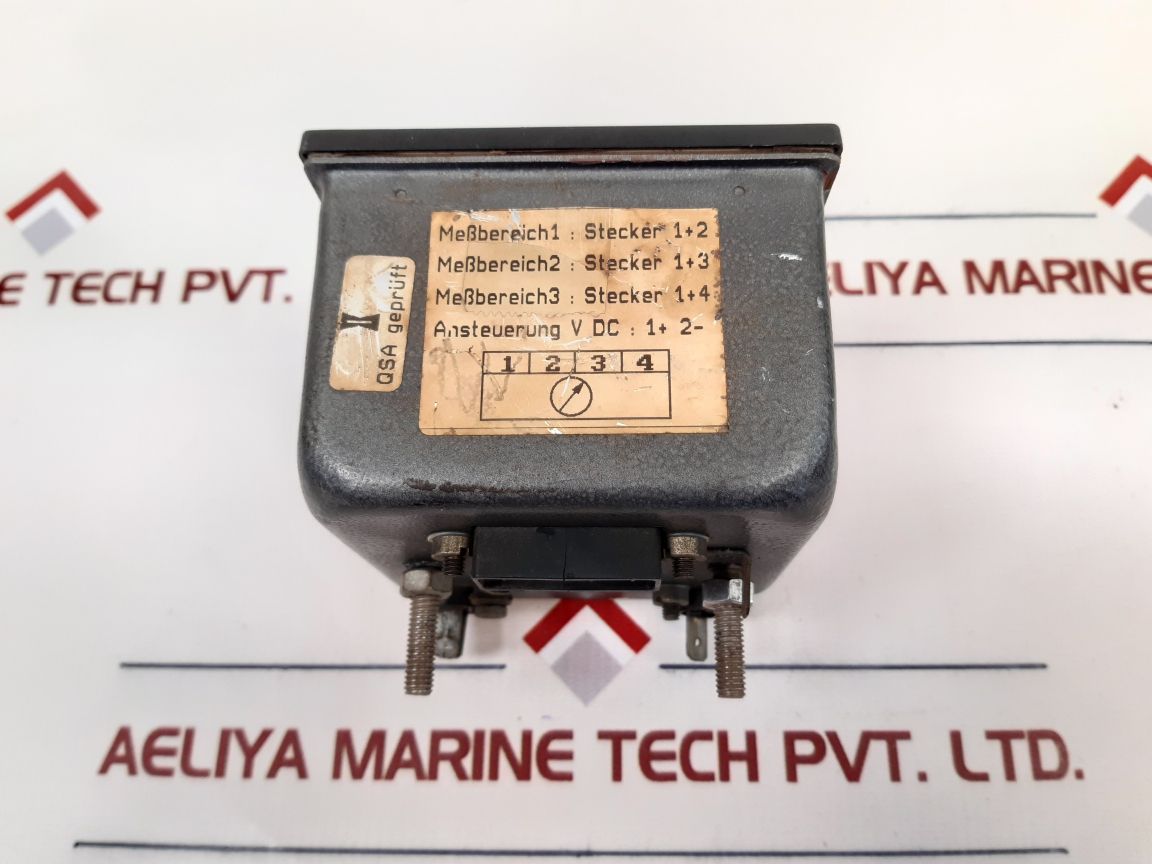 Wartsila Propulsion Eqg 9/86 Rpm Meter