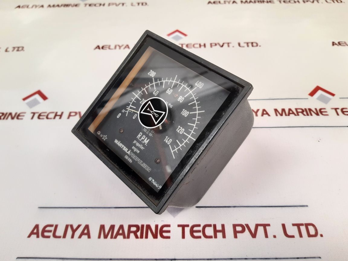 Wartsila Propulsion Eqg 9/86 Rpm Meter