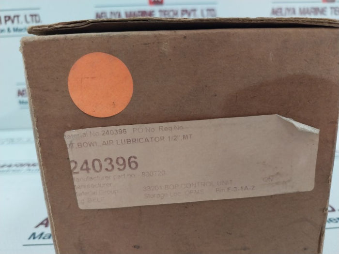 Watts Bk609Wa 1/2” Air Lubricator Bowl Kit 830720