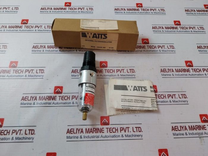 Watts Fluidair B548-02Ahc M2 Integral Filter Regulator 150 Psi