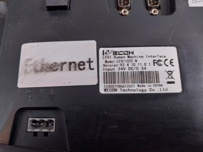 Wecon Levi102E-n Human Machine Interface Economic Module 24Vdc V3.4.10.11.0.1