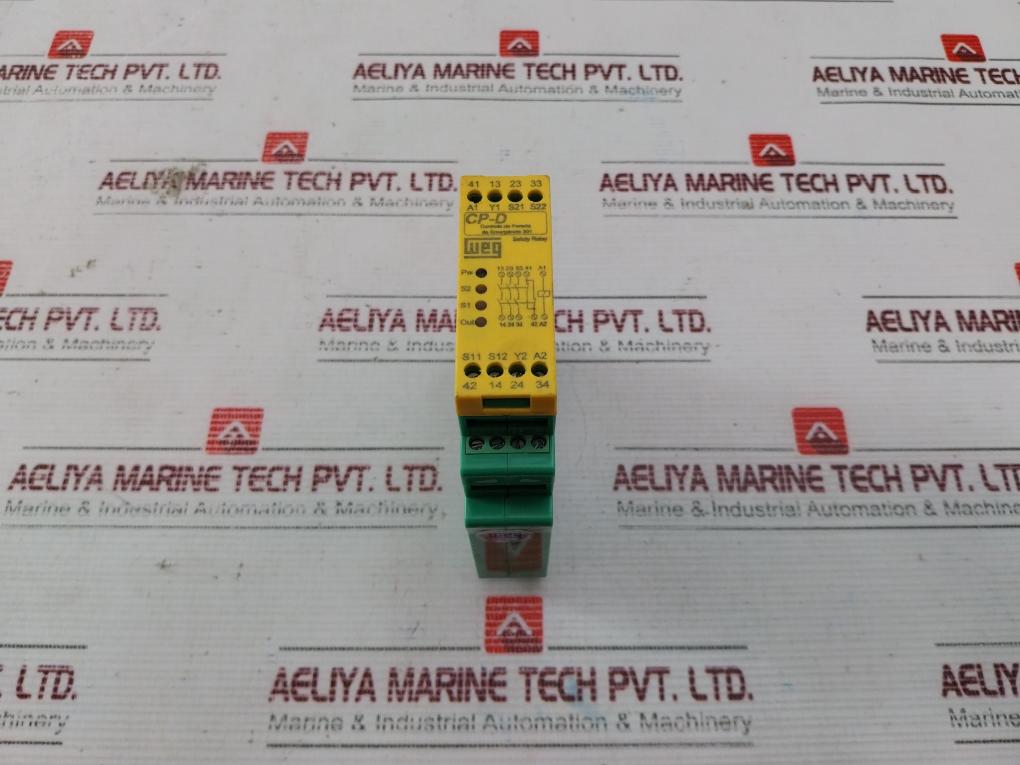 Weg Cpd Safety Relay Emergency Stop Control 301 Aeliya Marine Tech®