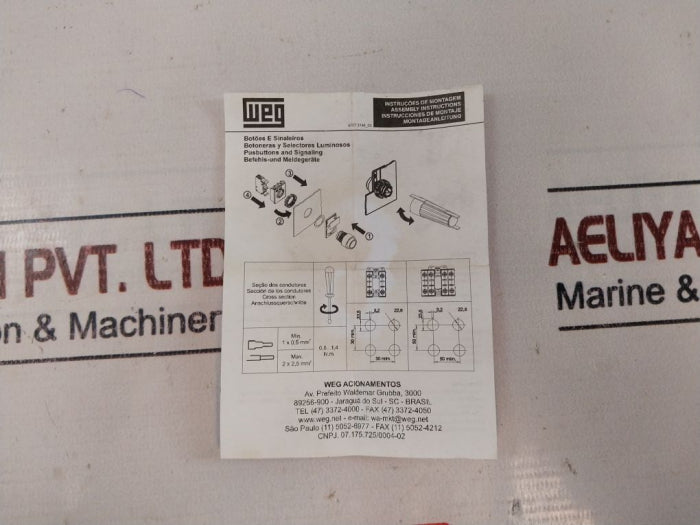 Weg Csw-bf5 Pushbutton And Signaling 10410273