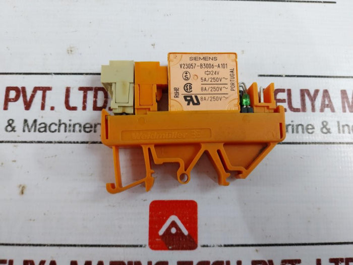 Weidmuller 110021 06 Relay Coupler 24V 5A/250V Rs 30, 8A/250V