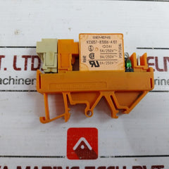 Weidmuller 110021 06 Relay Coupler 24V 5A/250V Rs 30, 8A/250V