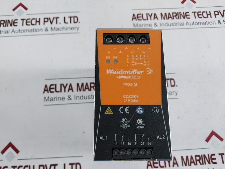 Weidmuller Cp M Dm40 Din-rail Power Supply 1222220000