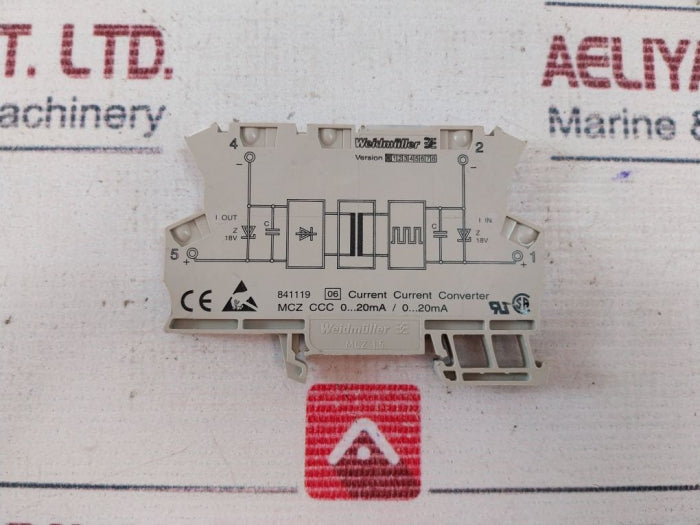 Weidmuller 841119 Passive Isolator MCZ CCC 0-20MA/0-20MA