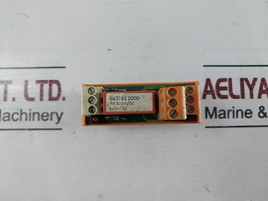 Weidmuller 8607430000 Din Rail Mount Terminal Block 24Vdc