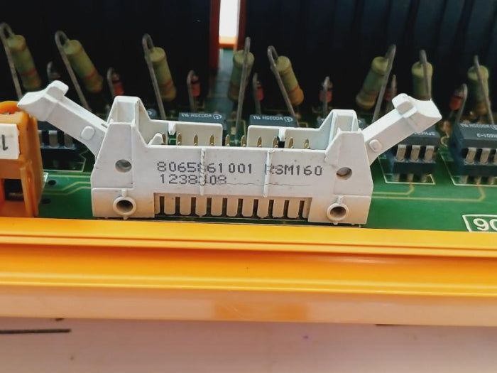 Weidmuller Ct-x 31 Terminal Rail 418582-2, Es 900309 Ps, 315Ma M, Rsm160
