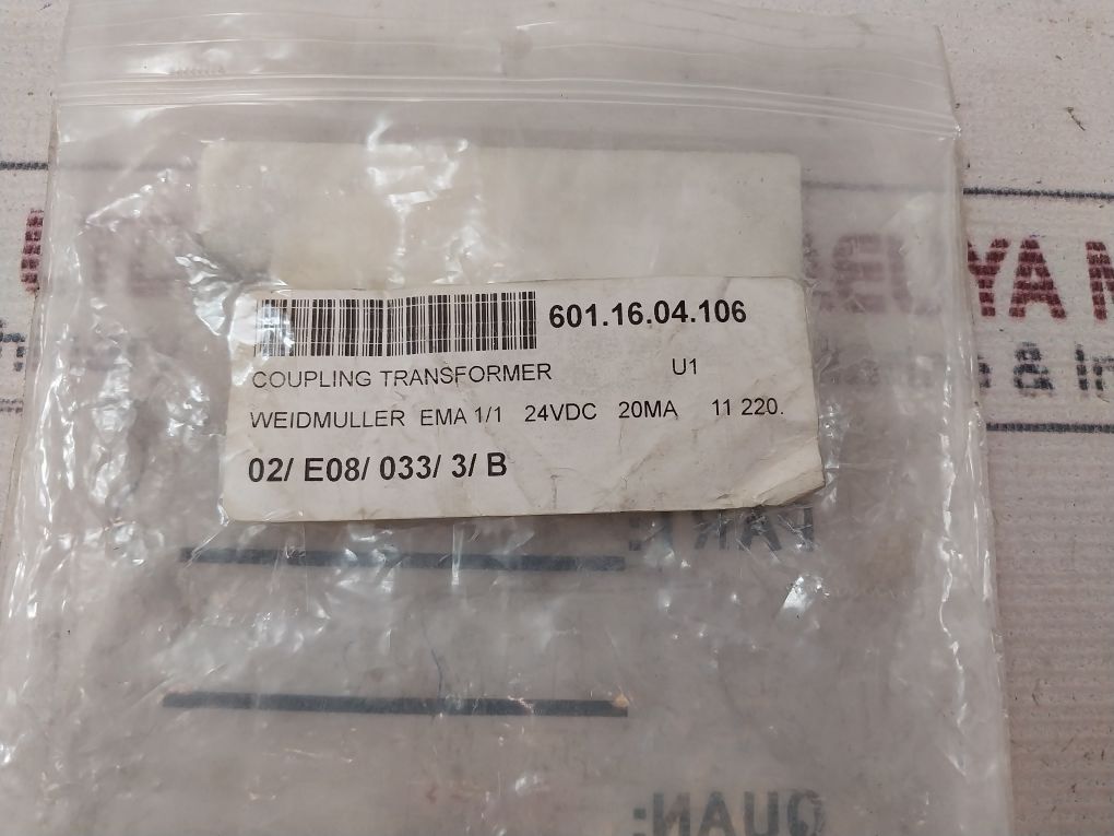 Weidmuller Ema I-i Coupling Transformer 991-a-007/U1