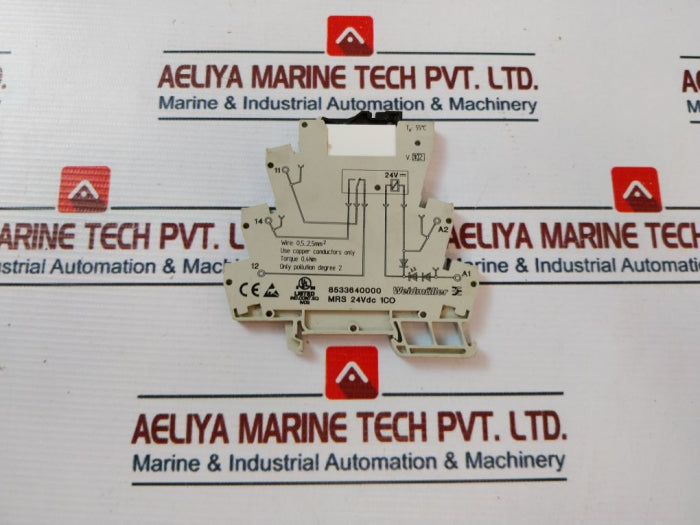 Weidmuller Mrs 24Vdc 1Co Relay 8533640000