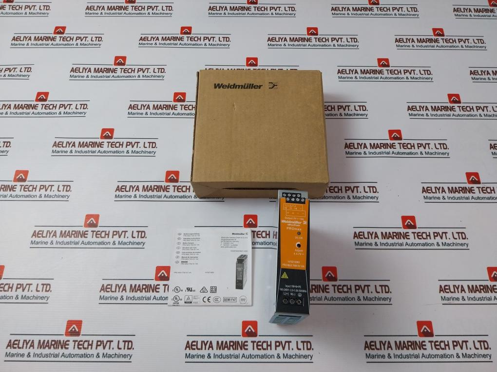 Weidmuller Pro Max 70W 5V 14A Power Supply 100-240V~; 2.0-1.0A; 50/60Hz