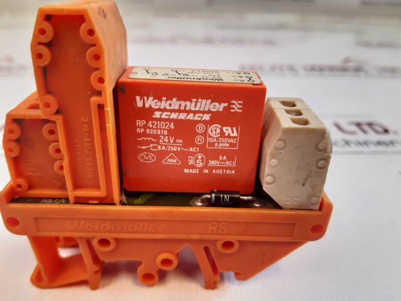 Weidmuller Rs32 Relay Module 10A/250Vac