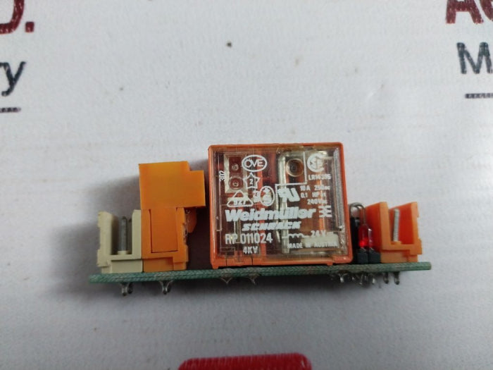Weidmuller Rs 30 Relay Module Rated Control Voltage 10A 250Ac