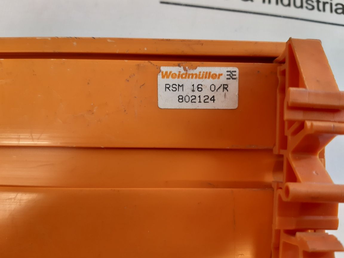 Weidmuller 402017 Rsm 16 0/R Relay Module