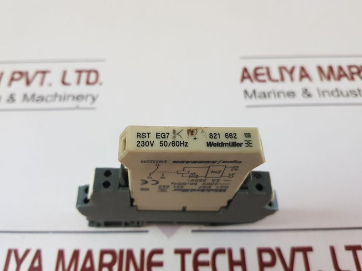 Weidmuller Rst Eg7 Relay Coupler 230V 50/60Hz