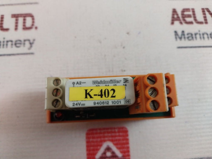 Weidmuller Sgr282 Contact Relay Module 24V