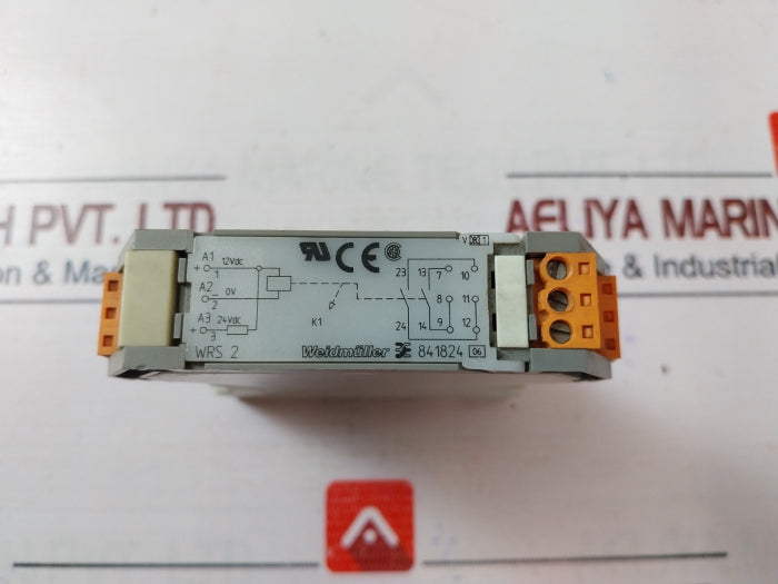 Weidmuller Wrs 2 Relay 12/24 Vdc