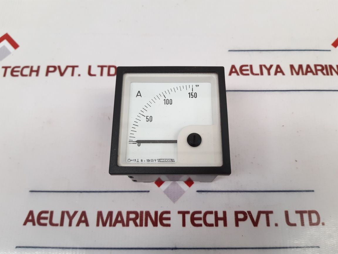 Weigel Pq 72K Ammeter 0-150 A