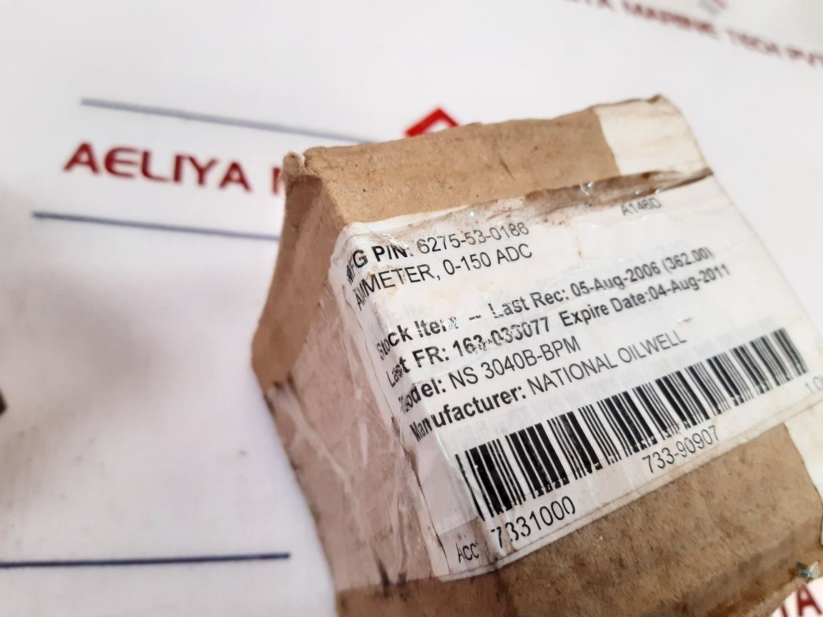 Weigel Pq 72K Ammeter 0-150 A