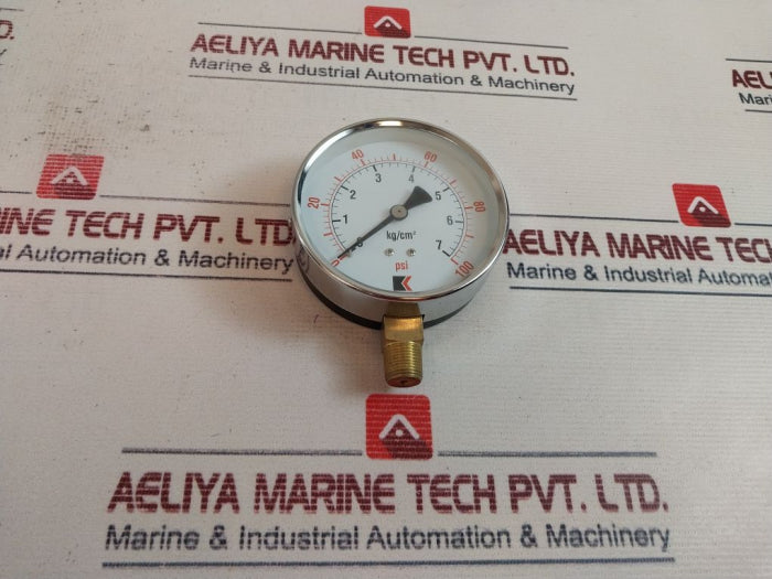 Weike 0-100 Psi Pressure Gauge 0-7 Kg/Cm2