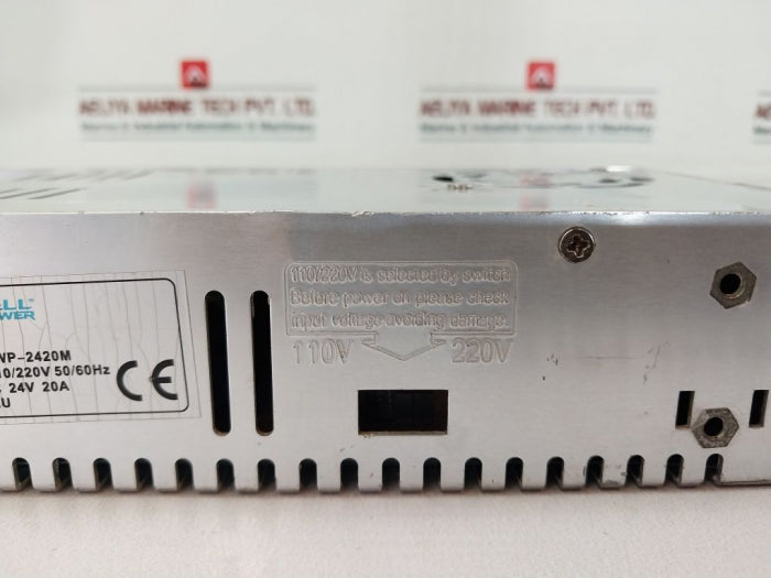 Well Power Wp-2420M Metal Case Adaptor 110/220 Vac