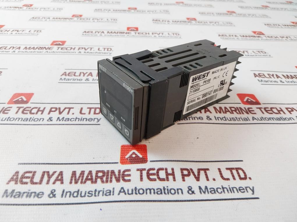 West 6100+ Digital Temperature Controller 100-240Vac 50/60Hz 7.5Va