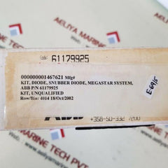 Westcode/Abb Sm18Cxc176 Diode Kit 61179925