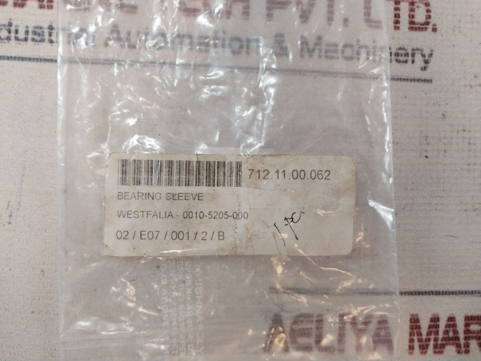 Westfalia Separator 0010-5205-000 Bearing Sleeve 712.11.00.062