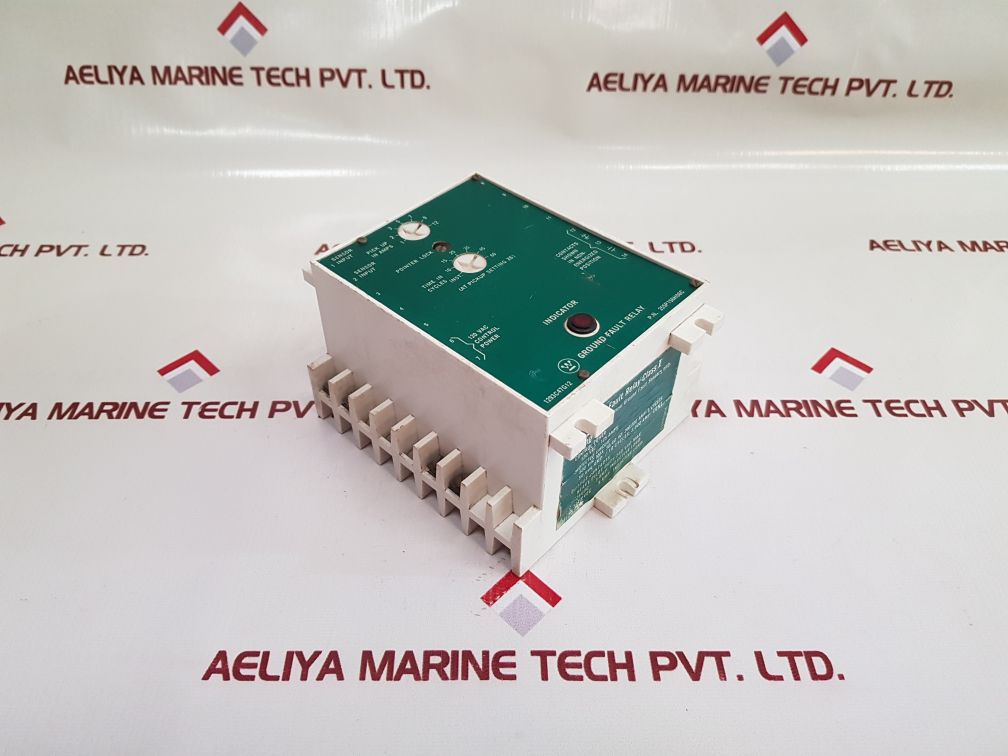 Westinghouse 255p156h06c ground fault relay 120 vac-125 amps