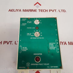 Westinghouse 255p156h06c ground fault relay 120 vac-125 amps