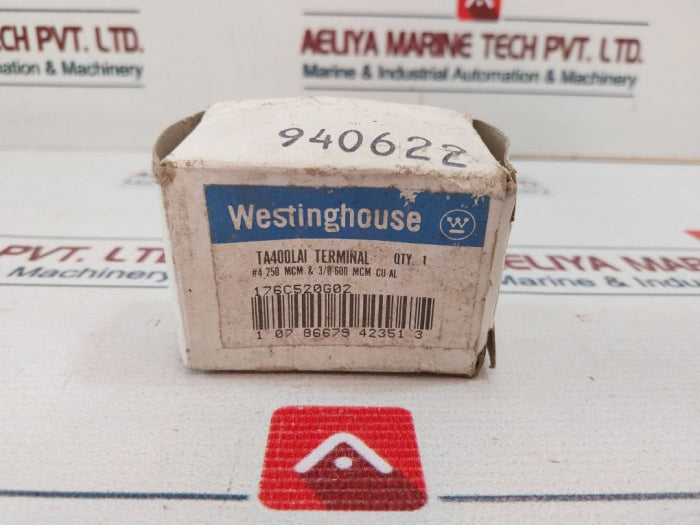 Westinghouse TA400LAI Terminal Lug Circuit Breaker 176C520G02