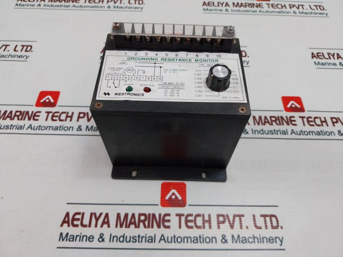 Westronics Sbdg-241 Grounding Resistance Monitor