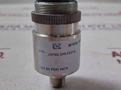 Whitman Controls J205G-10S-f52Tb Pressure Switch